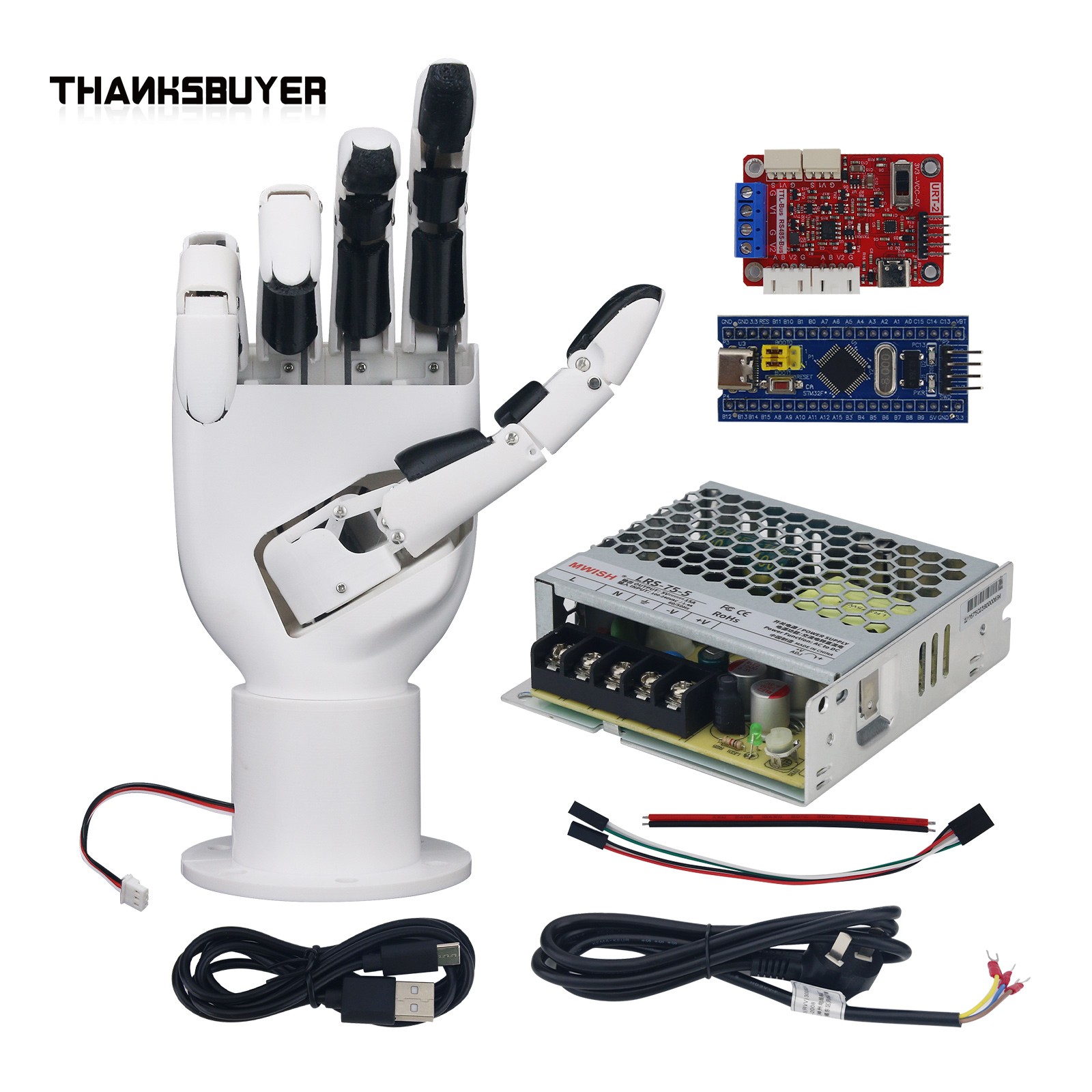 3D Printing Robot Arm - LA01 CyberHand 6DOF Open‑Source Bionic Robot