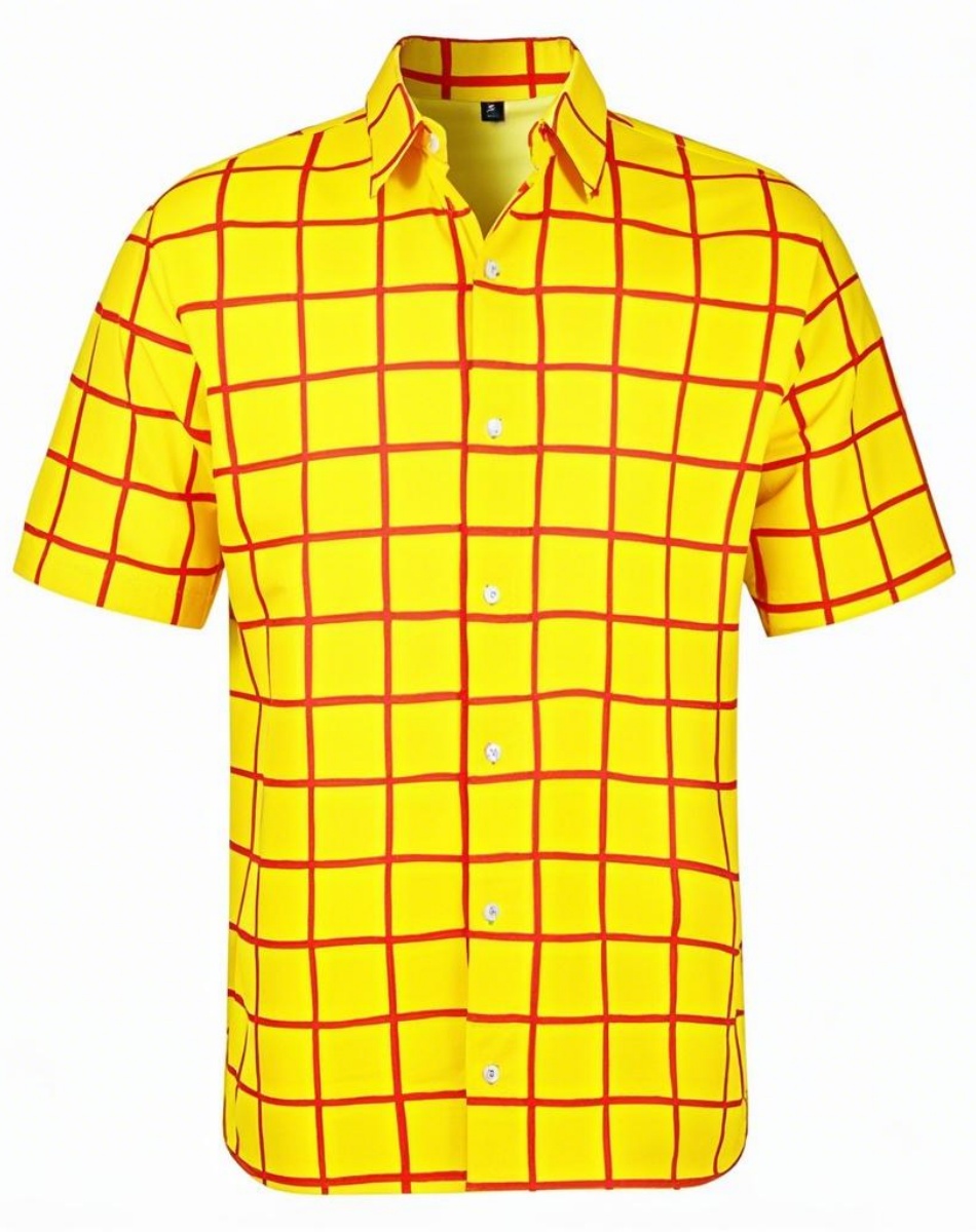 3D Printing Cancer - Fashion Men's Short Sleeve Shirt Casual