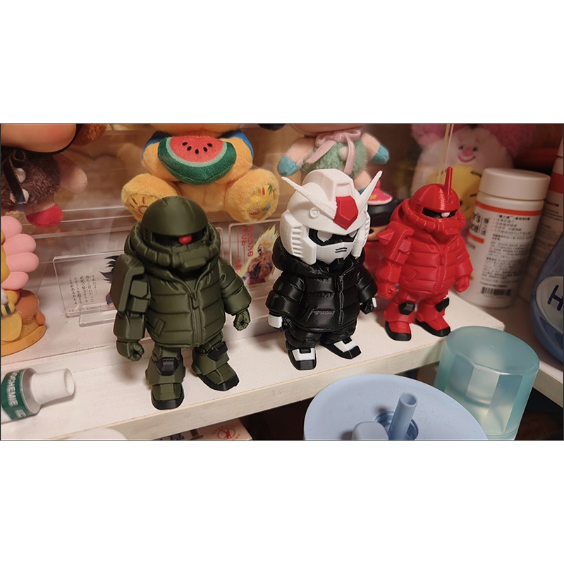 3D Printing Case - Yige Model Q Version Zaku Rx-0