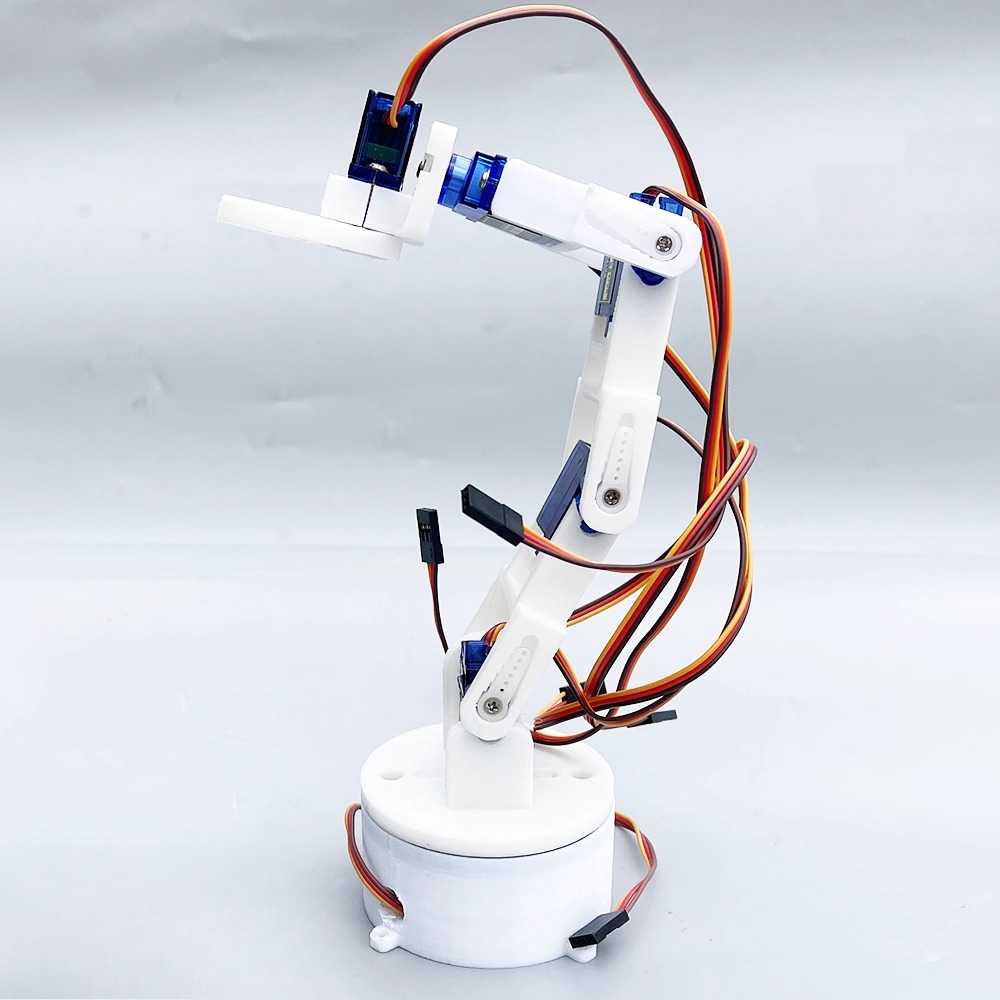 3D printed white six-axis robo - đánh giá và giá 3D Printing Robot Arm