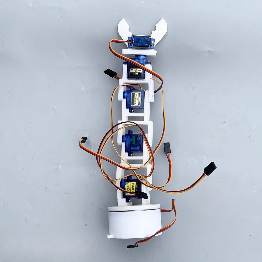 3D printed white six-axis robo - đánh giá và giá 3D Printing Robot Arm
