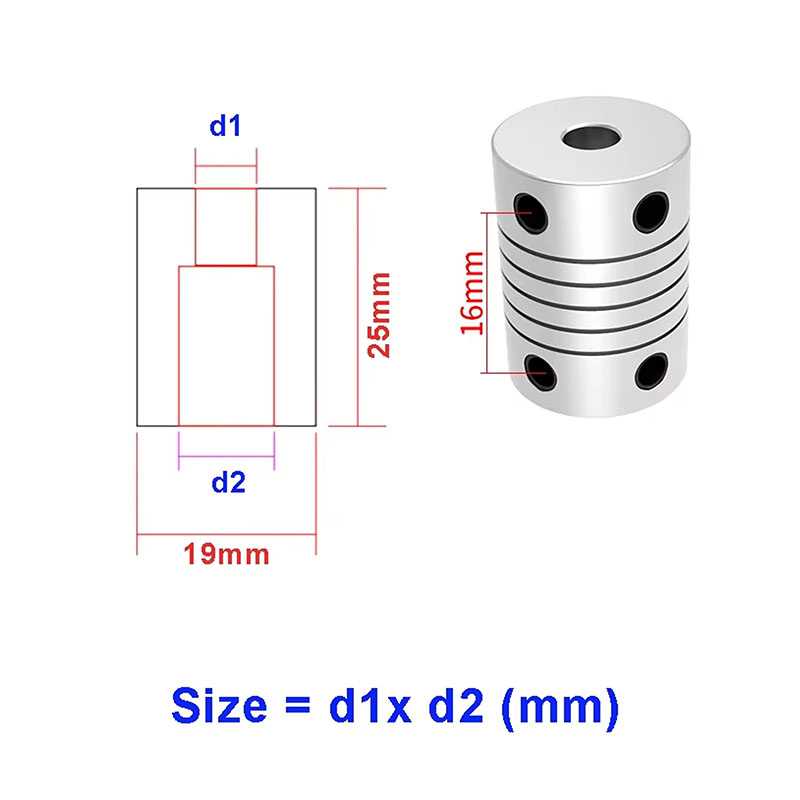 1Pcs D19*L25 3/4/5/6/7/8/10m A - đánh giá và giá 3D Printing Z Axis