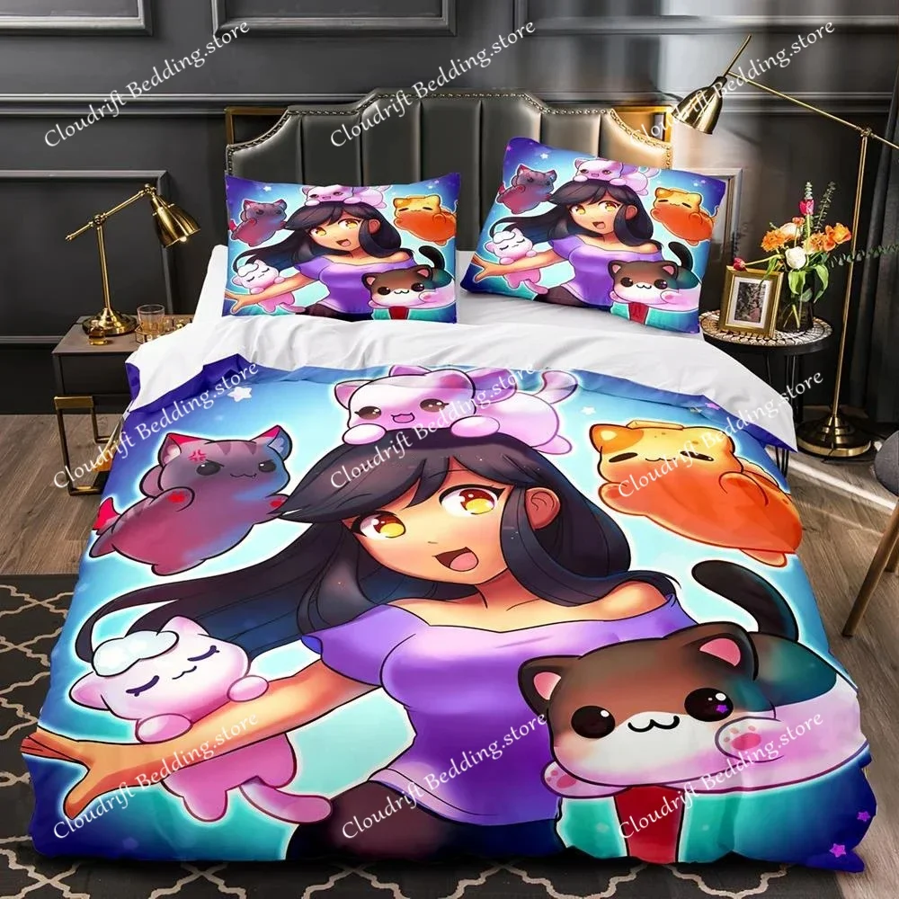 Aphmau Bedding Set Bed Sheet S - đánh giá và giá 3D Printing Aliexpress