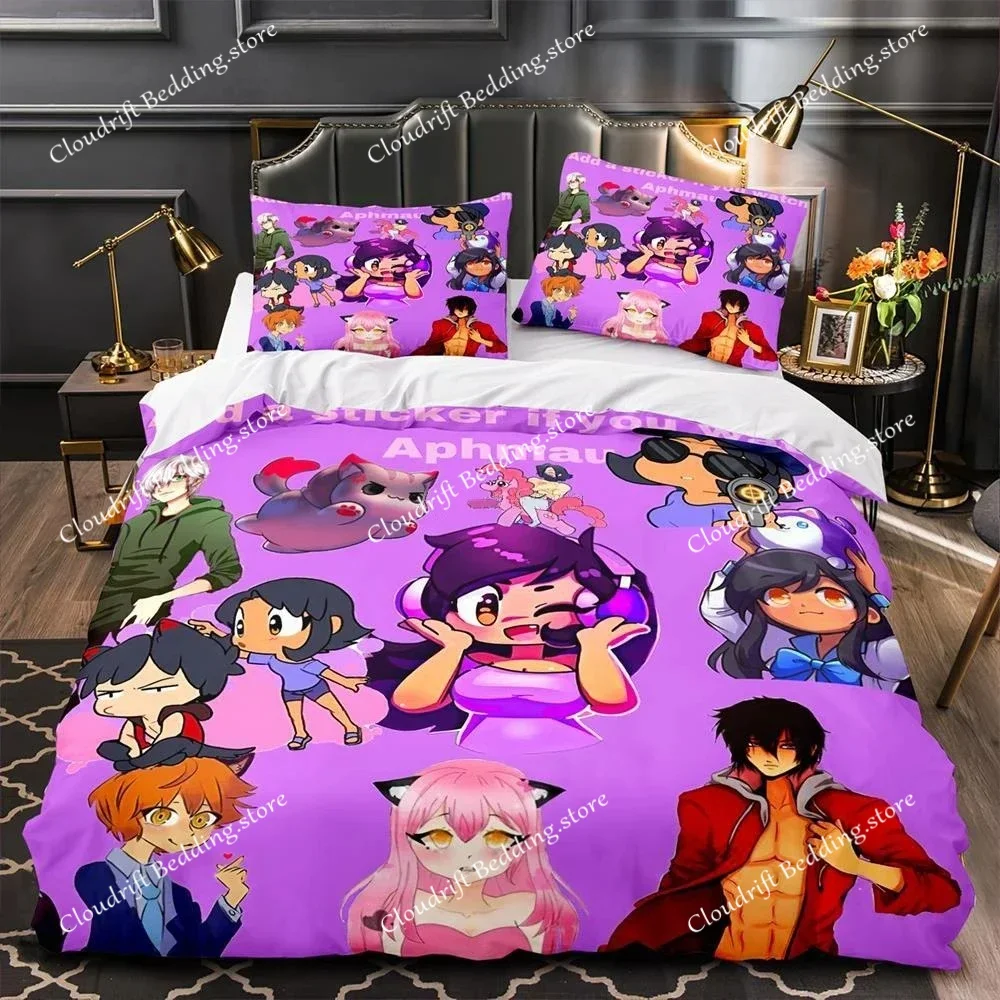 Aphmau Bedding Set Bed Sheet S - đánh giá và giá 3D Printing Aliexpress