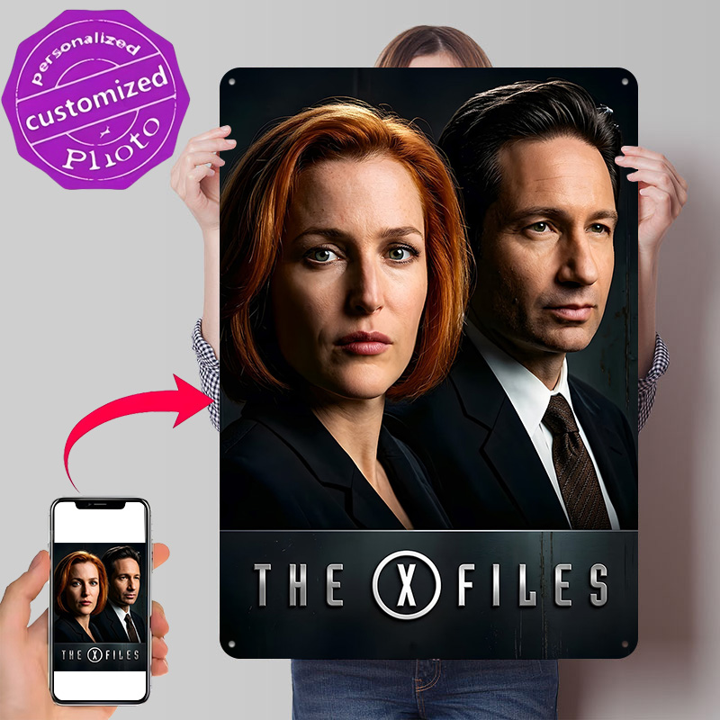 The X-Files Movie Poster Retro - đánh giá và giá 3D Printing File Free