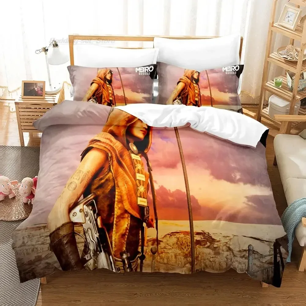 Metro exodus Bedding Set Singl - đánh giá và giá 3D Printing Aliexpress