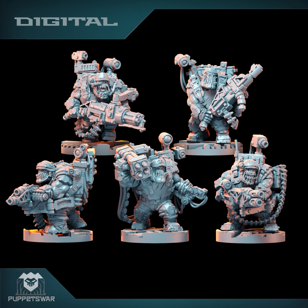 Orc Ultimate Badasses Squad, G - đánh giá và giá 3D Printing Apps