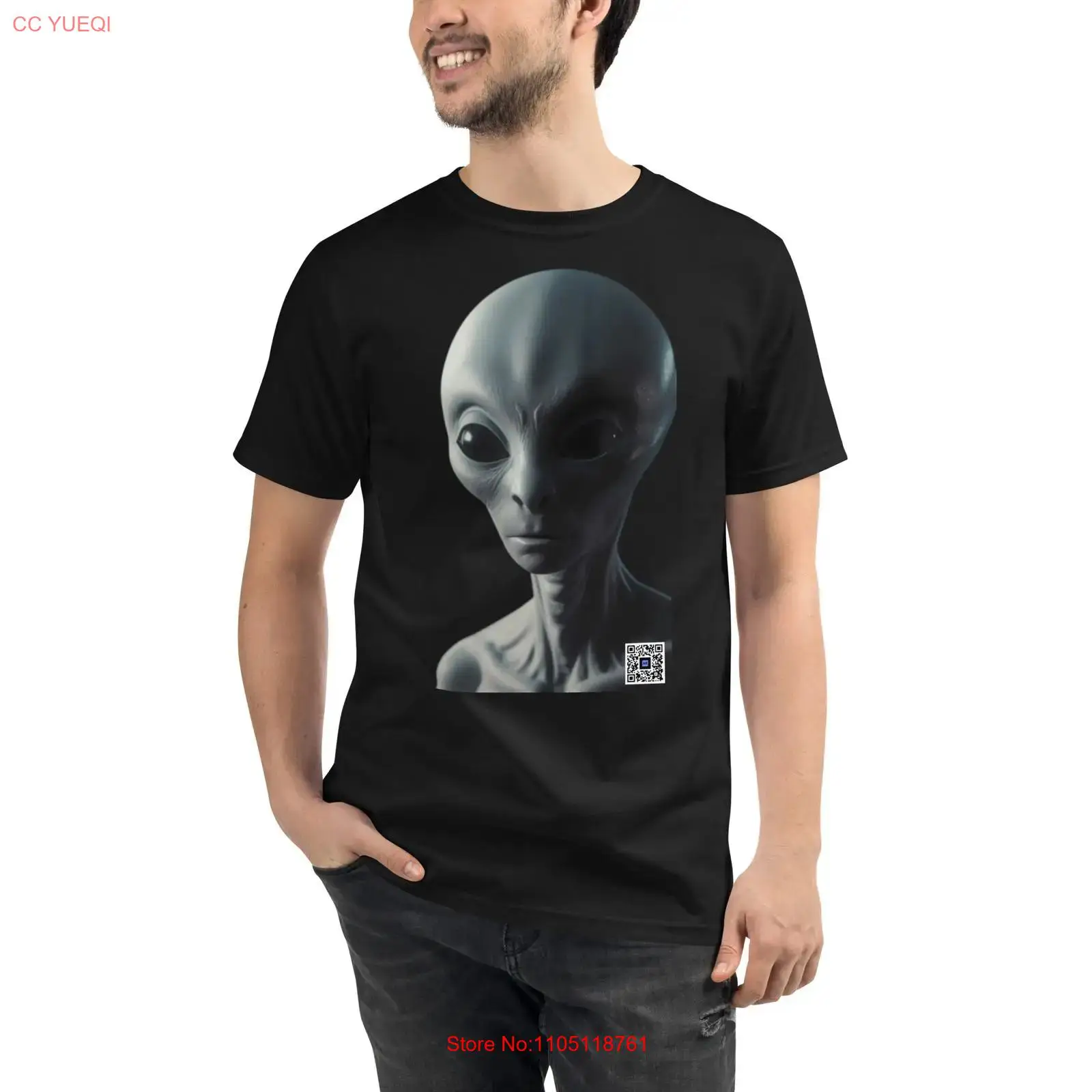 Organic Alien T Shirt smartpho - đánh giá và giá 3D Printing Qr Codes