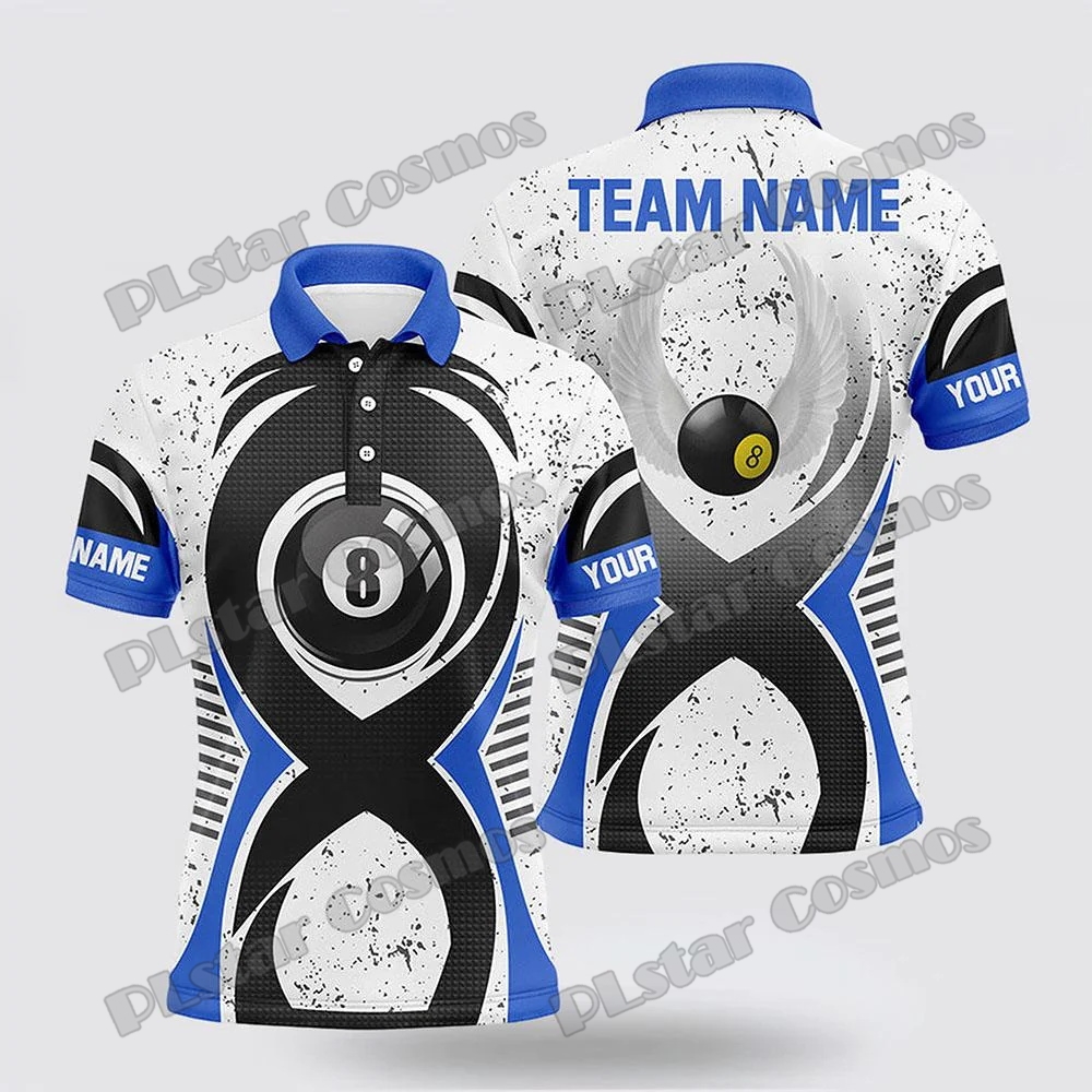 8 Ball Pool Blue White Grunge  - đánh giá và giá 3D Printing Name