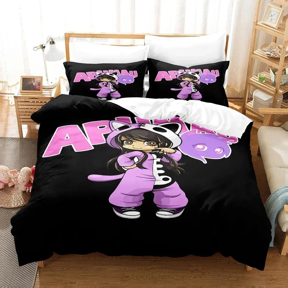 Aphmau bedding set bed sheet s - đánh giá và giá 3D Printing Aliexpress