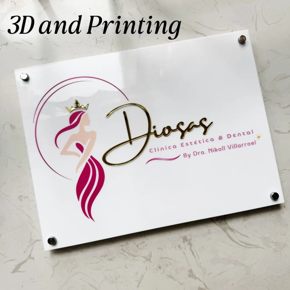 Modern Acrylic White Sign boar - đánh giá và giá 3D Printing Qr Codes
