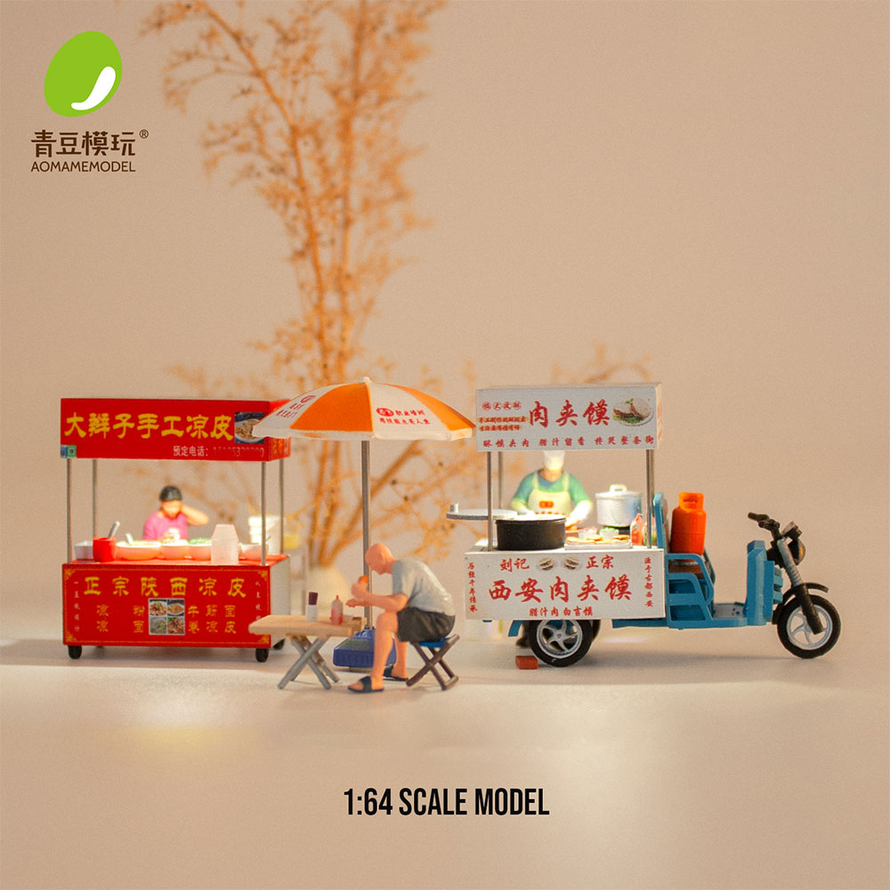 1/64 Night market s Model Kit- - đánh giá và giá 3D Printing Apps