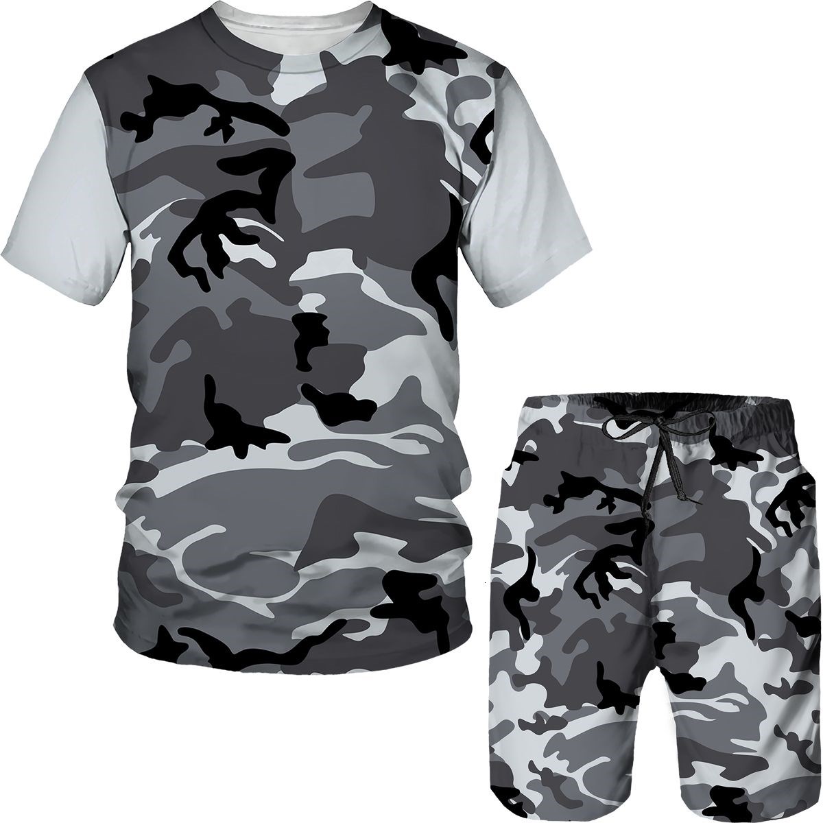 Camouflage Men's Suits Camo 3D - đánh giá và giá 3D Printing Kpop