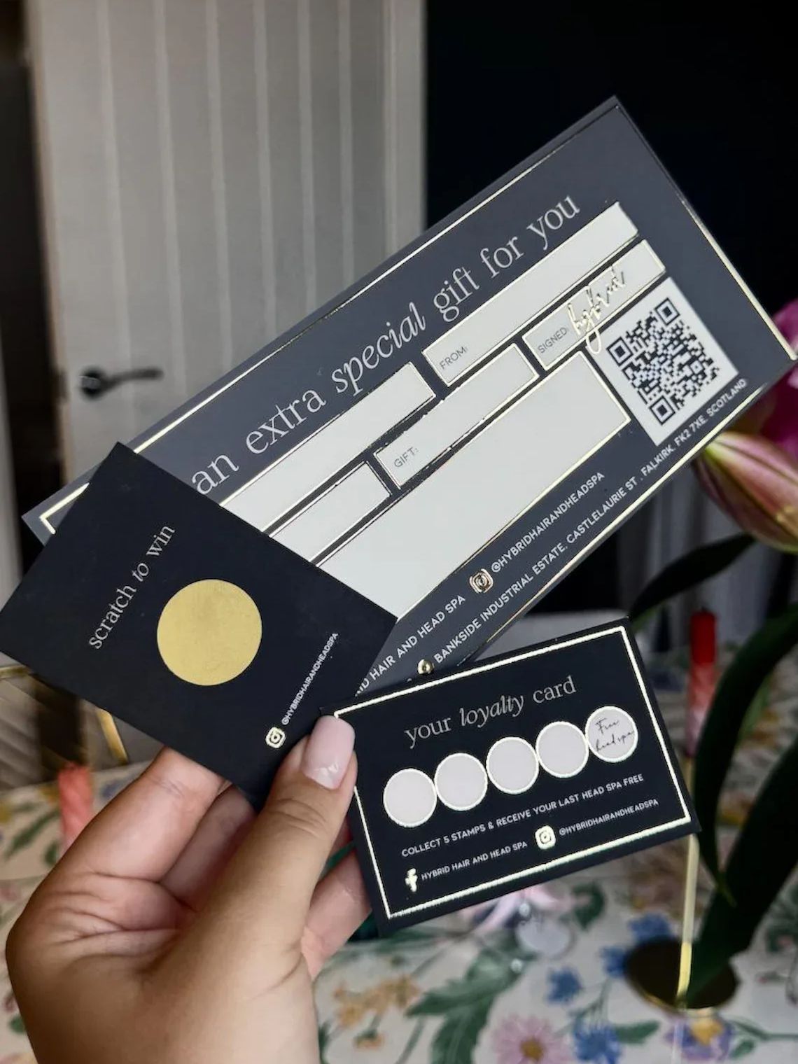 Custom Design 3D luxury Foiled - đánh giá và giá 3D Printing Qr Codes