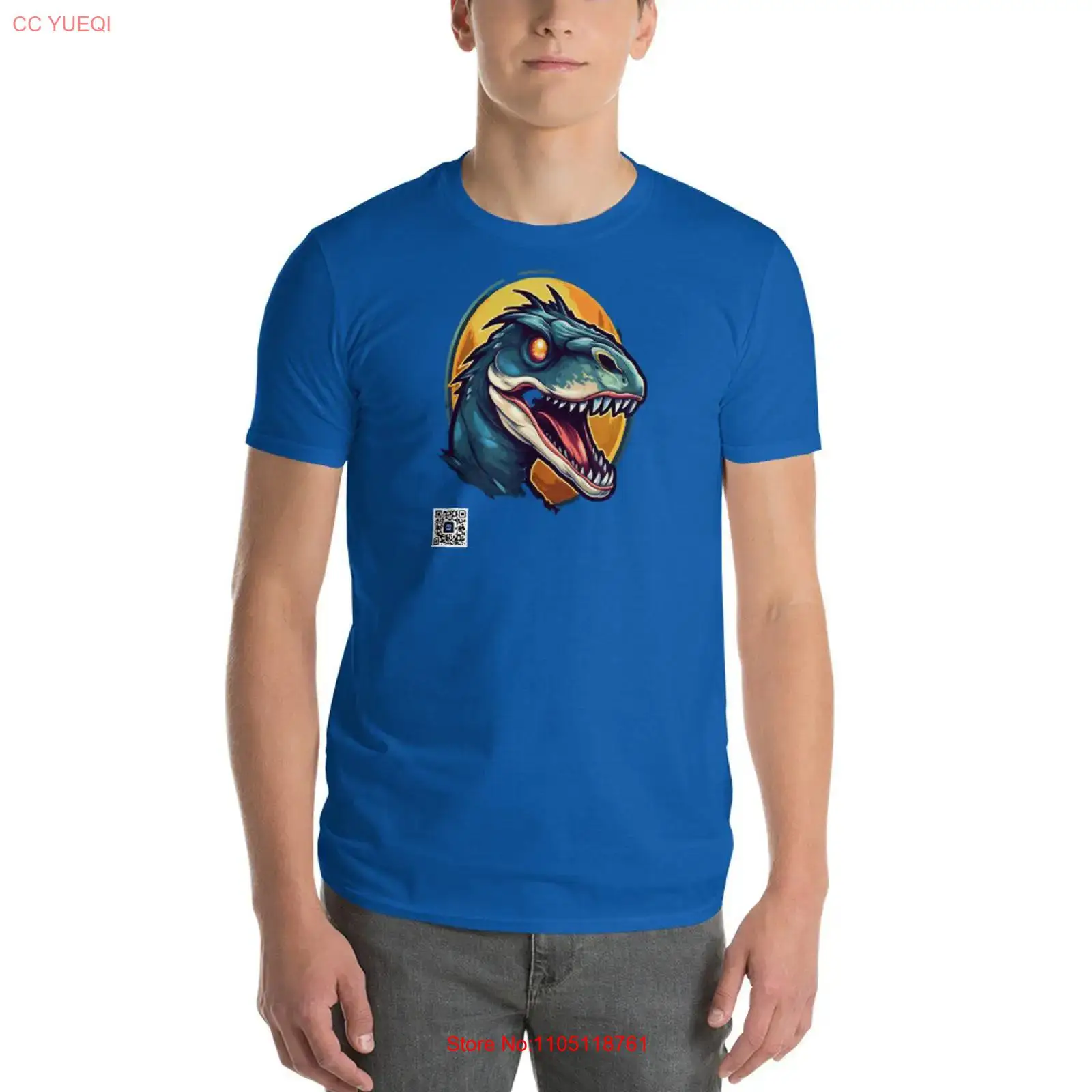 Dinosaur T Shirt smartphone ca - đánh giá và giá 3D Printing Qr Codes