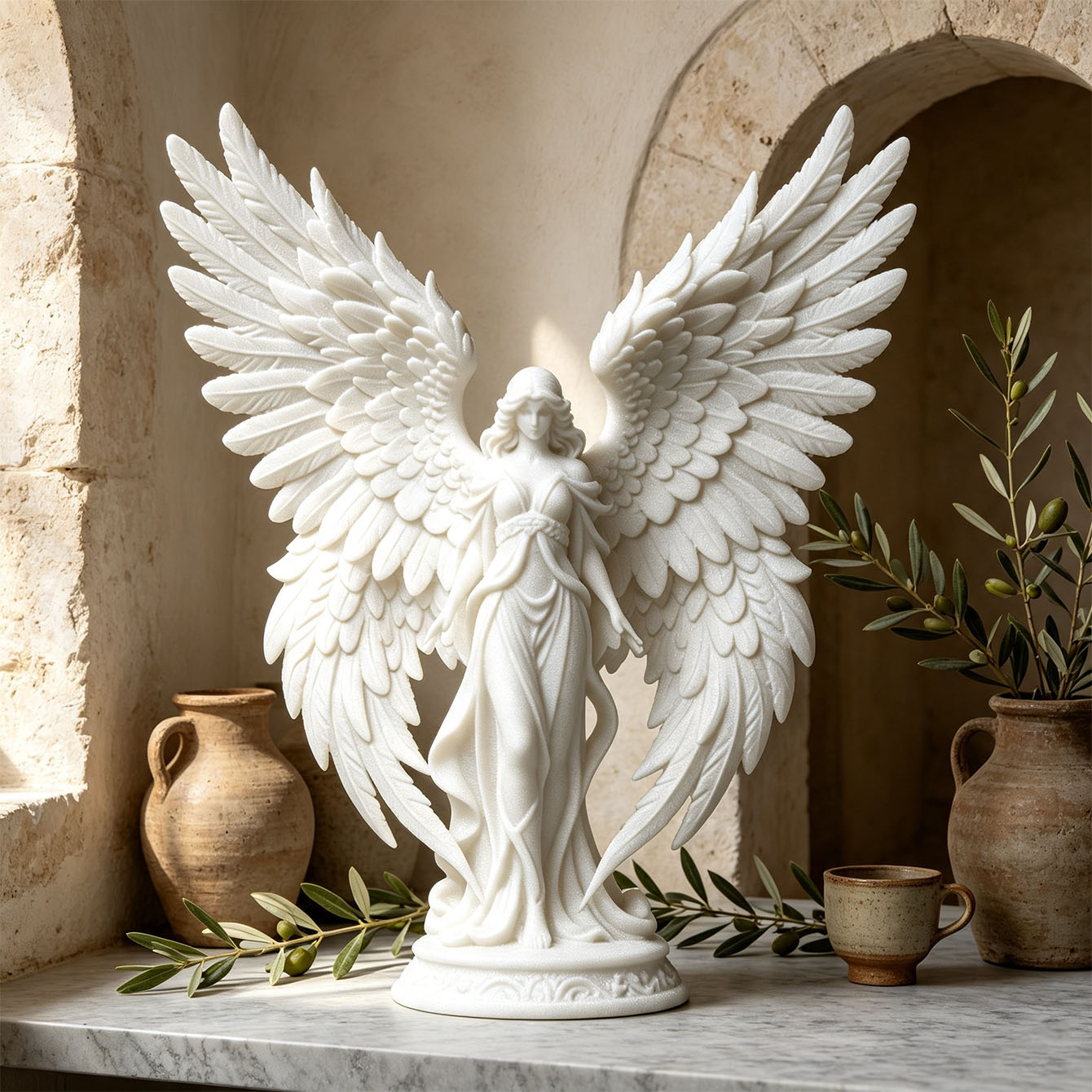 Light Luxury 3D Printed Angel  - đánh giá và giá 3D Printing Apps