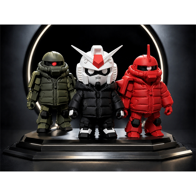 Yige Model Q Version Zaku Rx-0 - đánh giá và giá 3D Printing Case