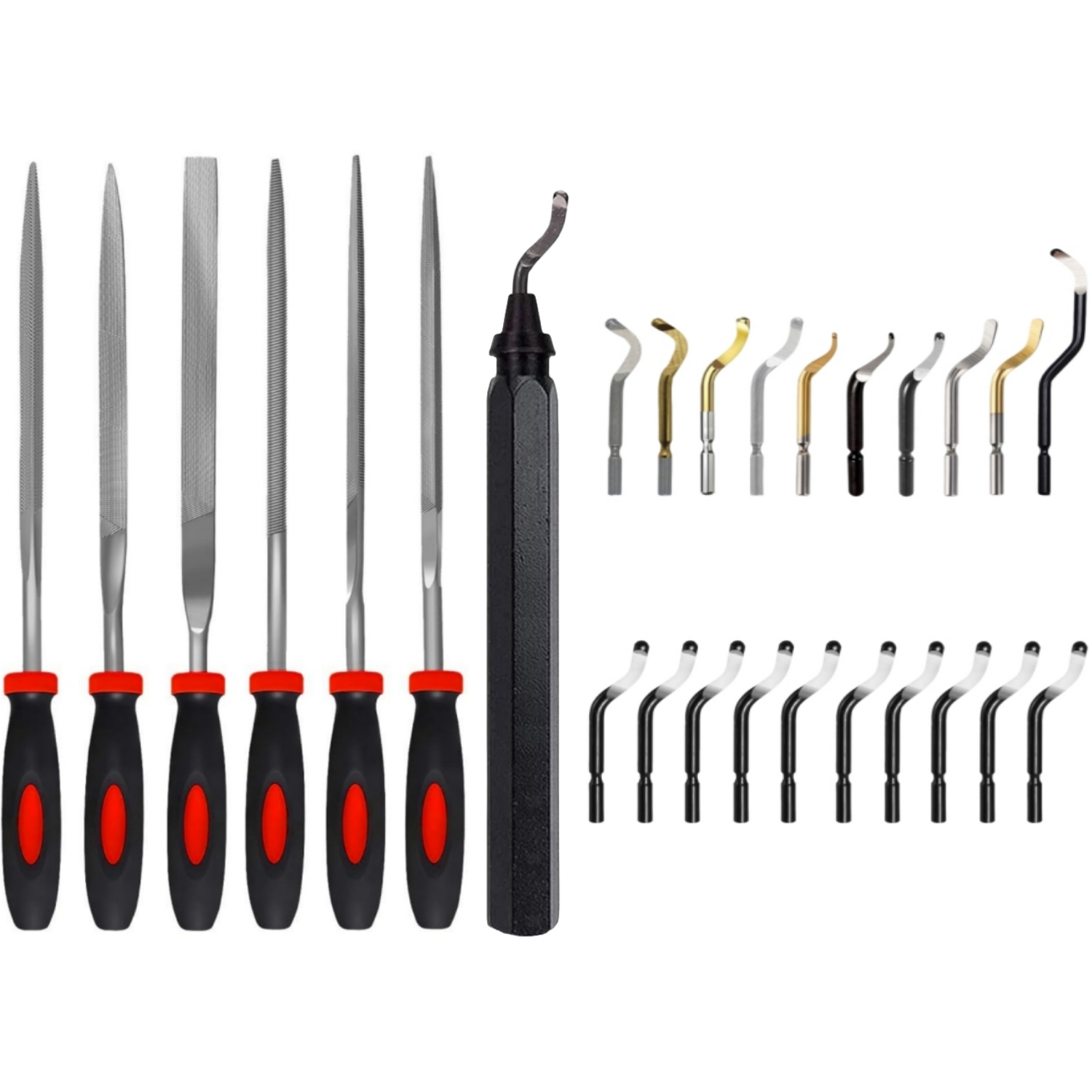 27PCS Deburring Tool Set with  - đánh giá và giá 3D Printing File Free