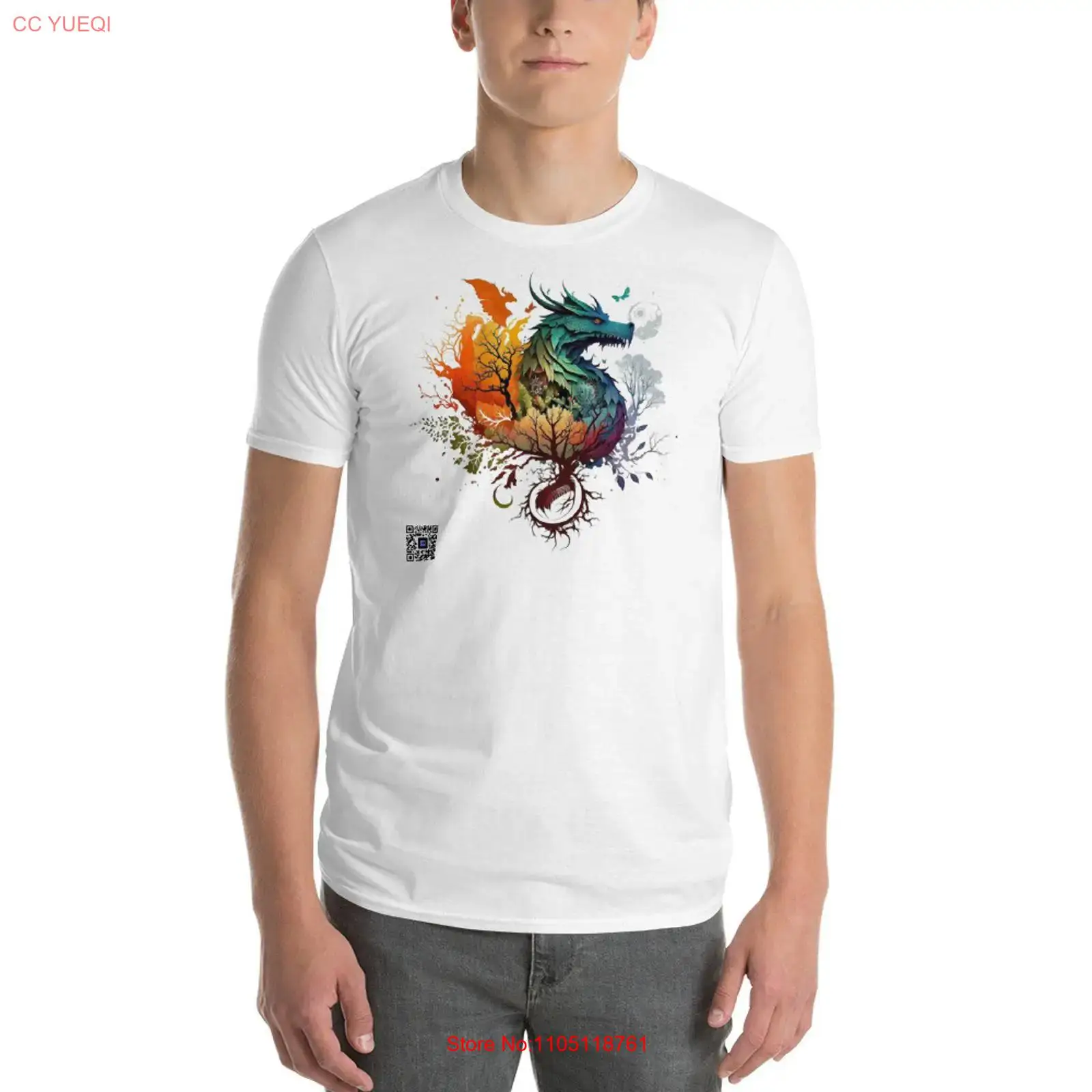 Dragon T Shirt smartphone came - đánh giá và giá 3D Printing Qr Codes