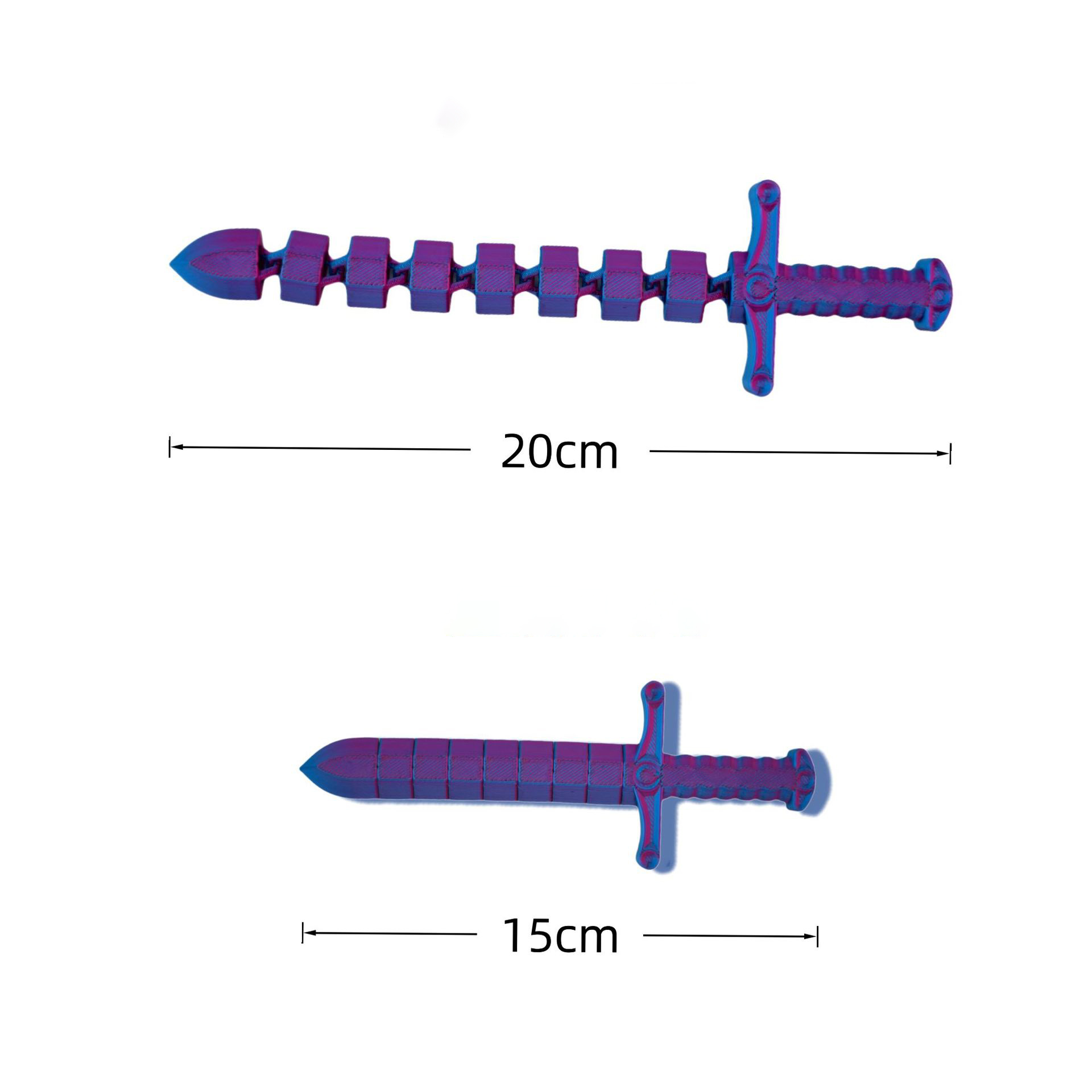New 3D Printed Sword Movable J - đánh giá và giá 3D Printing Apps