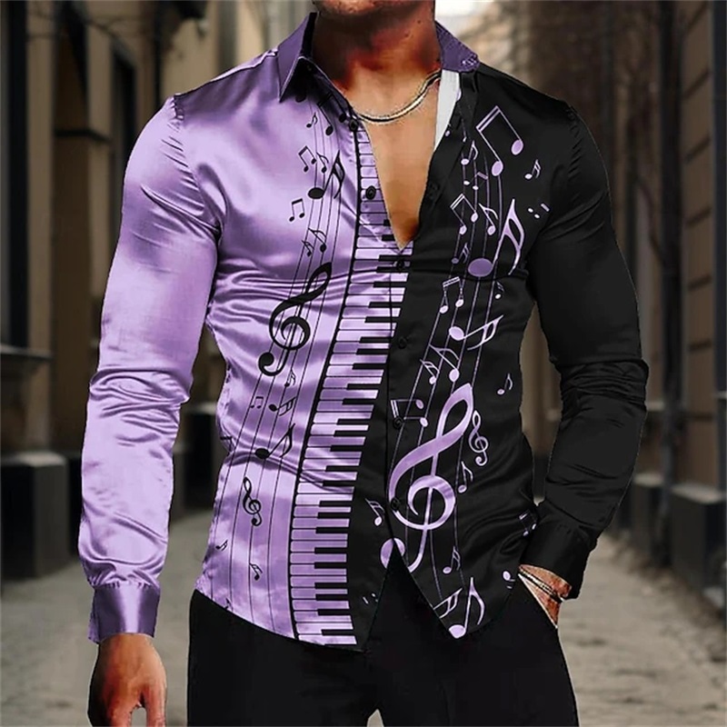 Men's Button Up Shirt Full Pri - đánh giá và giá 3D Printing Cancer